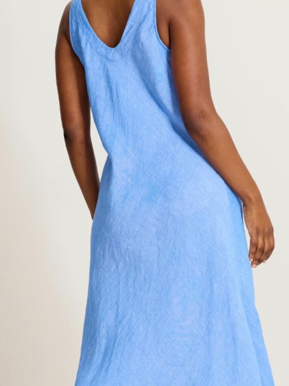 Tommy Bahama St. Lucia Linen-Blend Bias-Cut Linen Dress